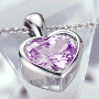 Pink Sapphire Heart