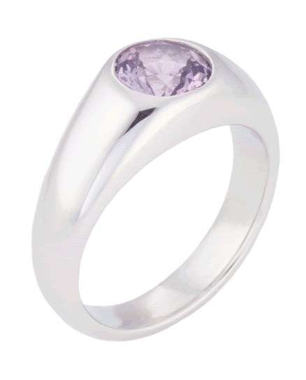 Lavender Ceylon Sapphire Ring