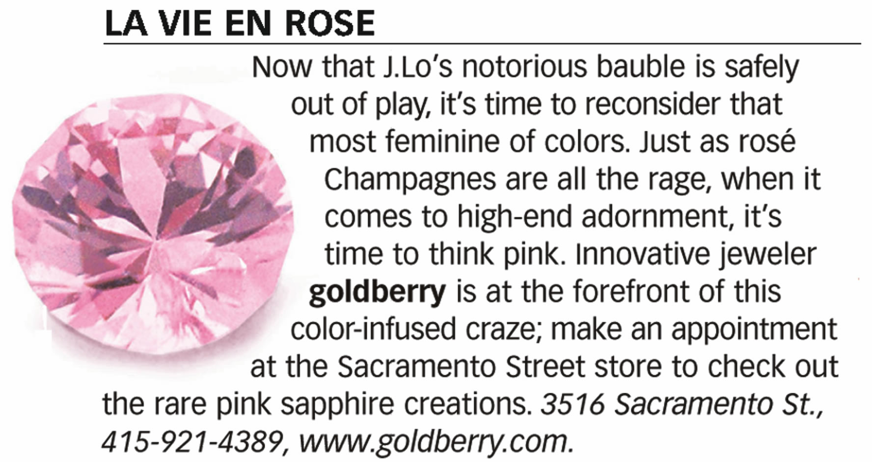 Pink Sapphire