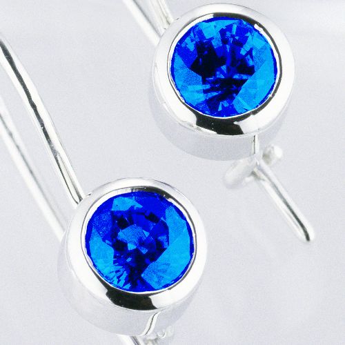 Ceylon Sappire Earrings