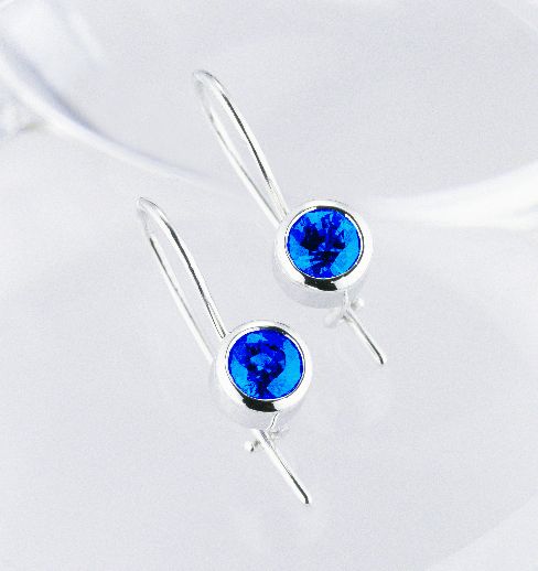 Ceylon Sappire Earrings